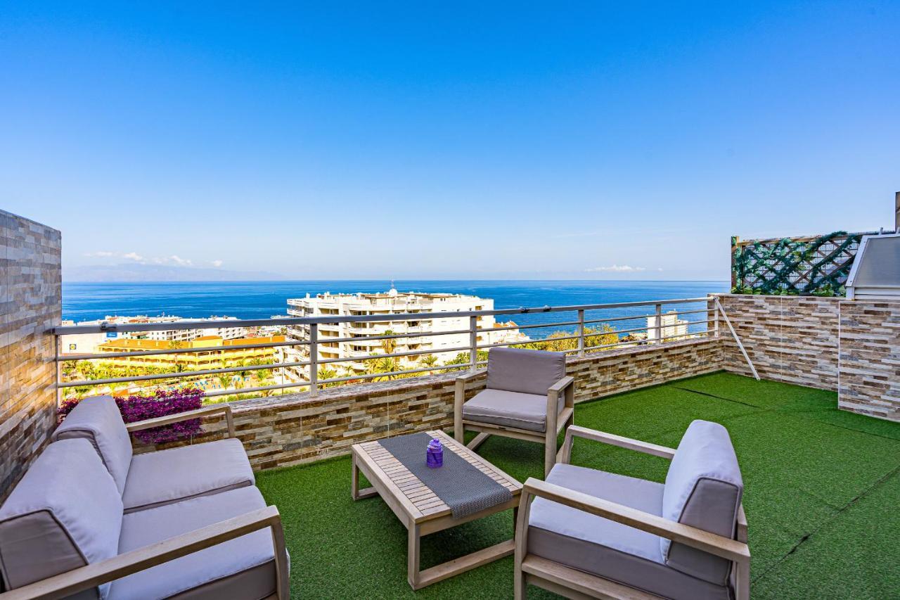 Luxury Apartment With Stunning Ocean View Puerto de Santiago  Dış mekan fotoğraf